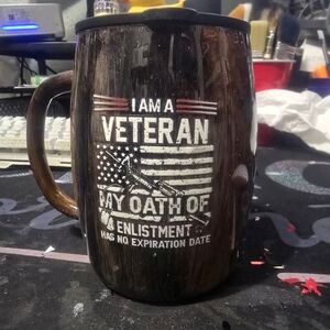 Veteran Insulated Mug - Brown